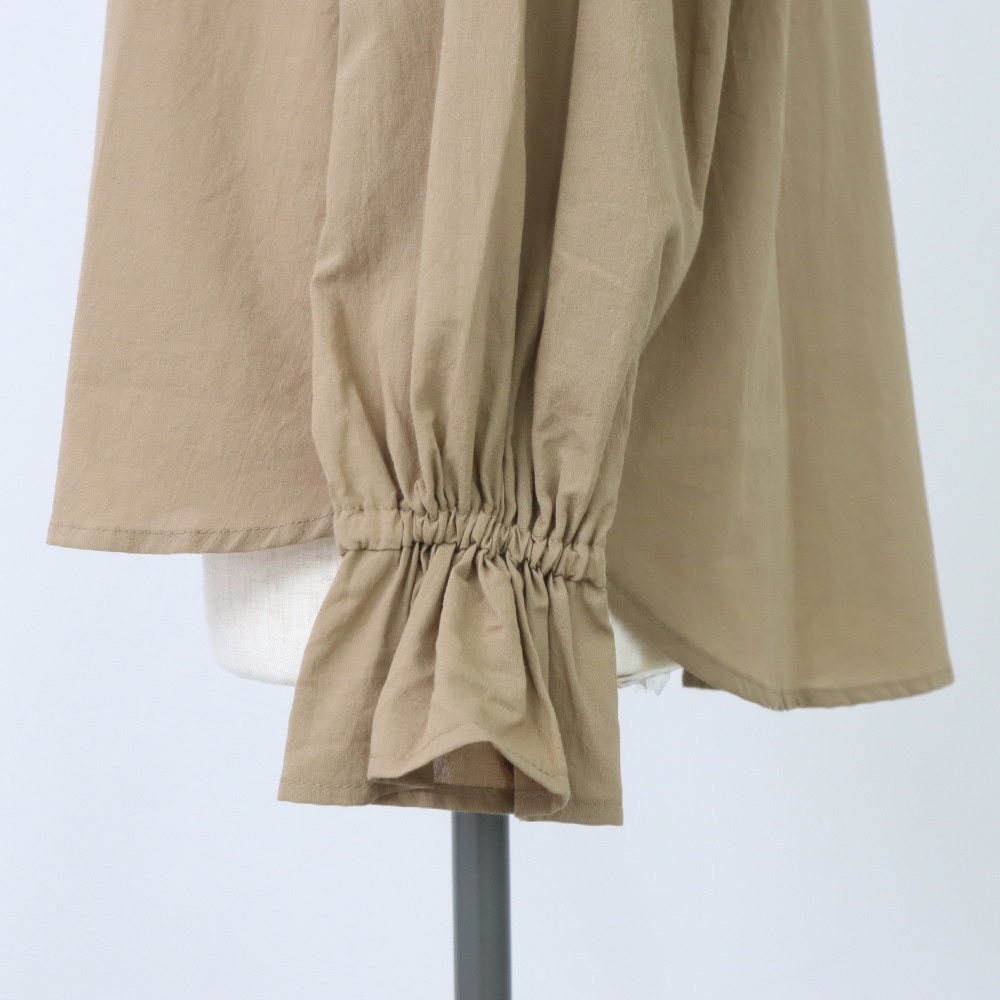 ふんわりローン スキッパーリボンブラウス ブラウスの正面ディティール