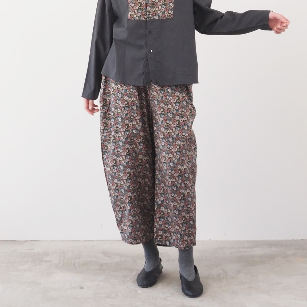 NARU(ナル) 30ビエラベタ小花柄 エッグパンツ 6658501 | all_items