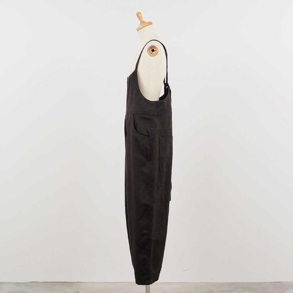 カツラギニューセリサイト ノッポサロペット サロペットの正面ディティール