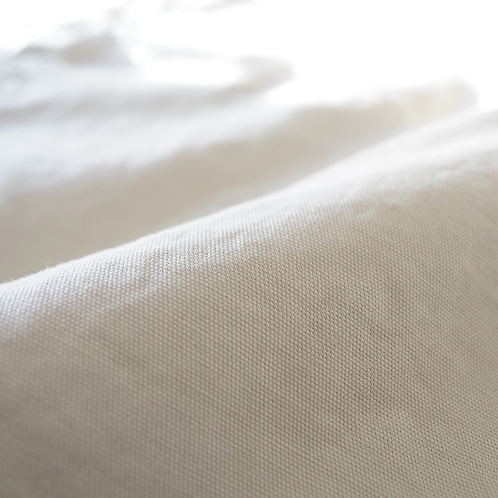 オックス ドルマンシャツ　シャツの素材のアップ