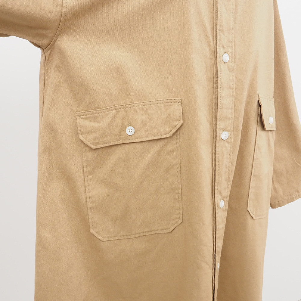 オックス ポケットワンピース ワンピースの正面ディティール