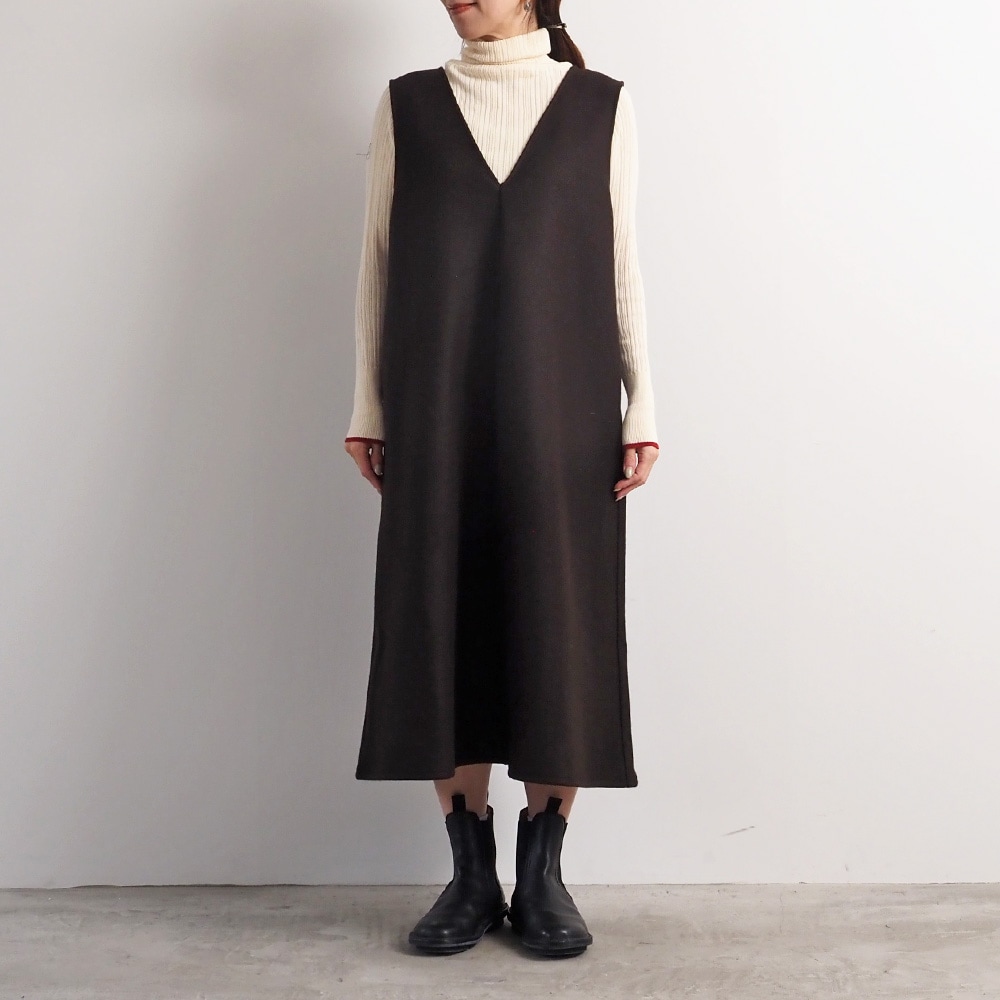 ジャンパースカート バーノン様 NARU(ナル) メルトンウール ジャンパースカート 665896 | 全商品