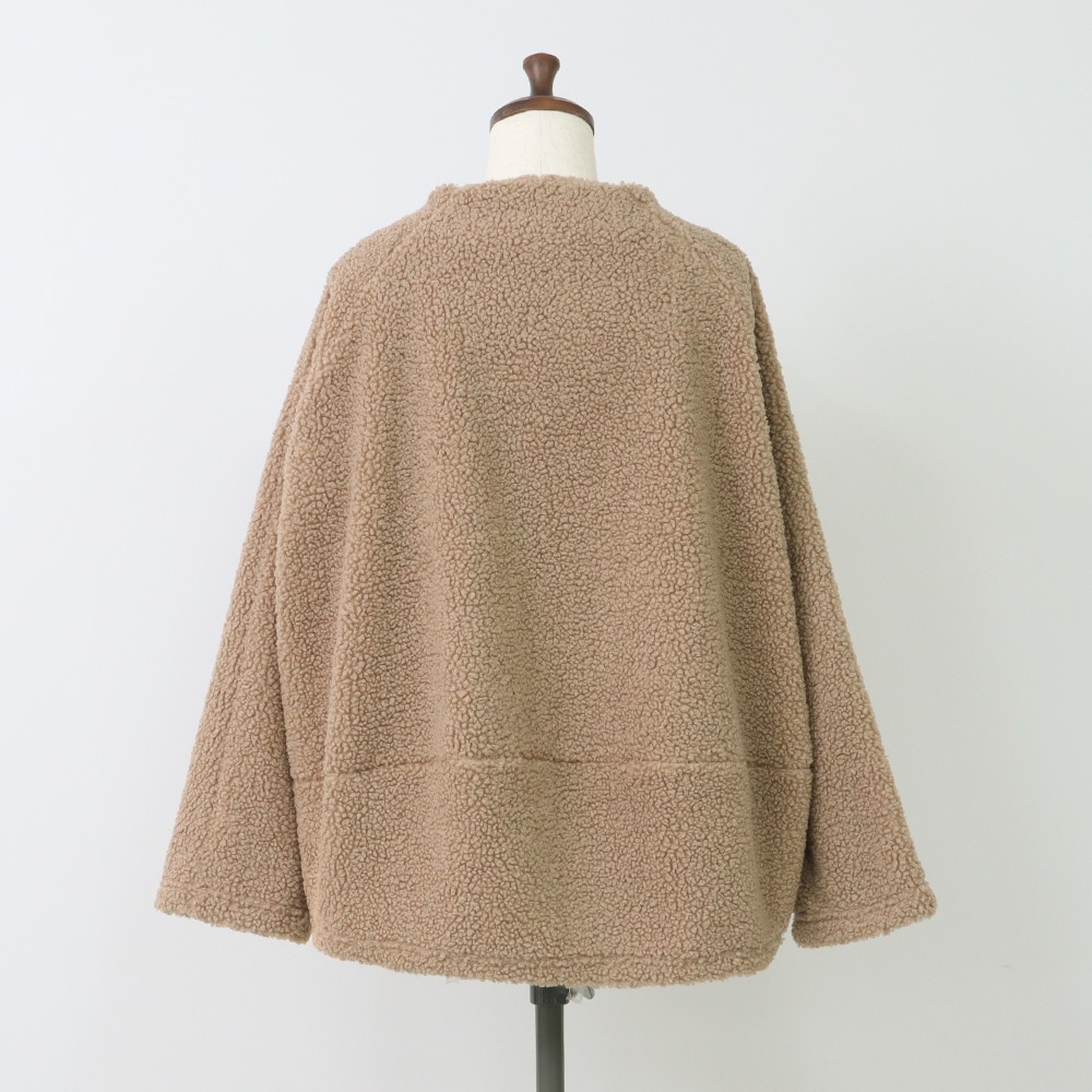 NARU(ナル) もこもこプードルパイル ラグランジャケット 666016