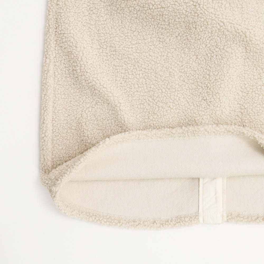 もこもこプードルパイル スカート スカートの正面ディティール