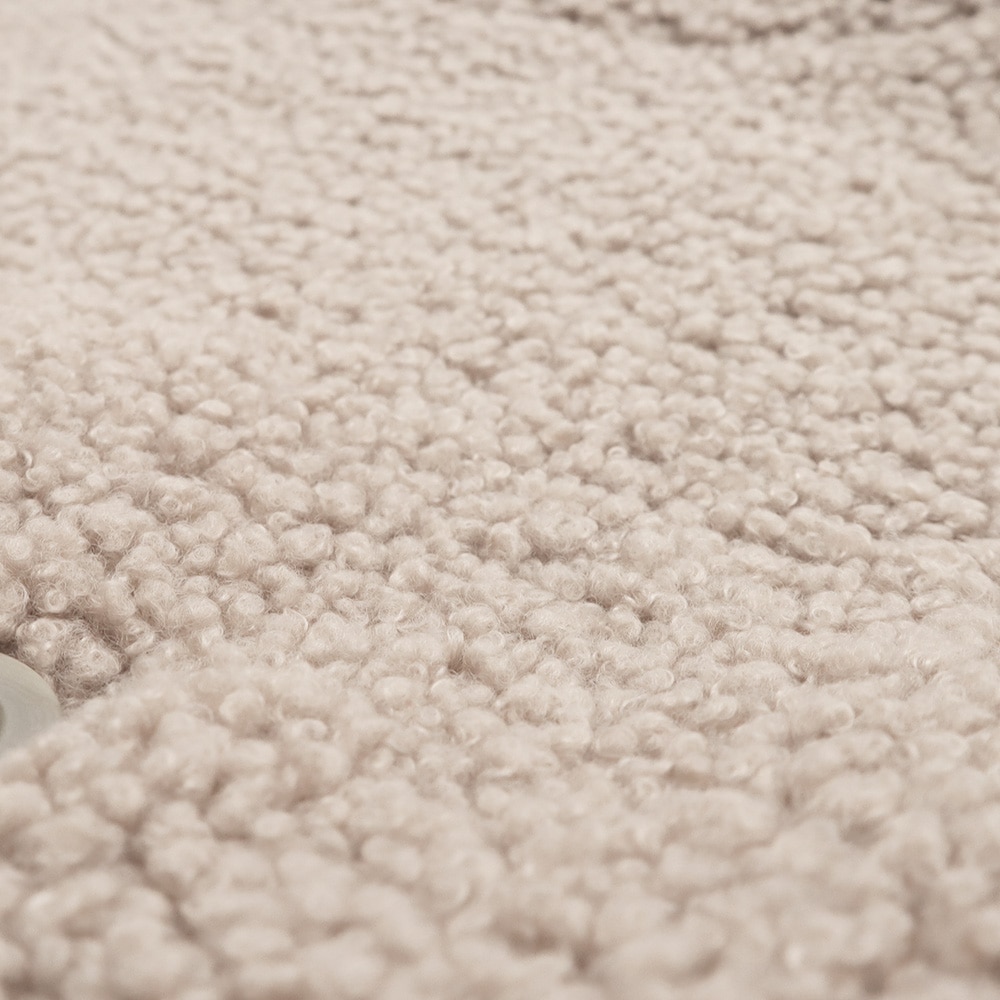 もこもこプードルパイル スカート スカートの素材のアップ