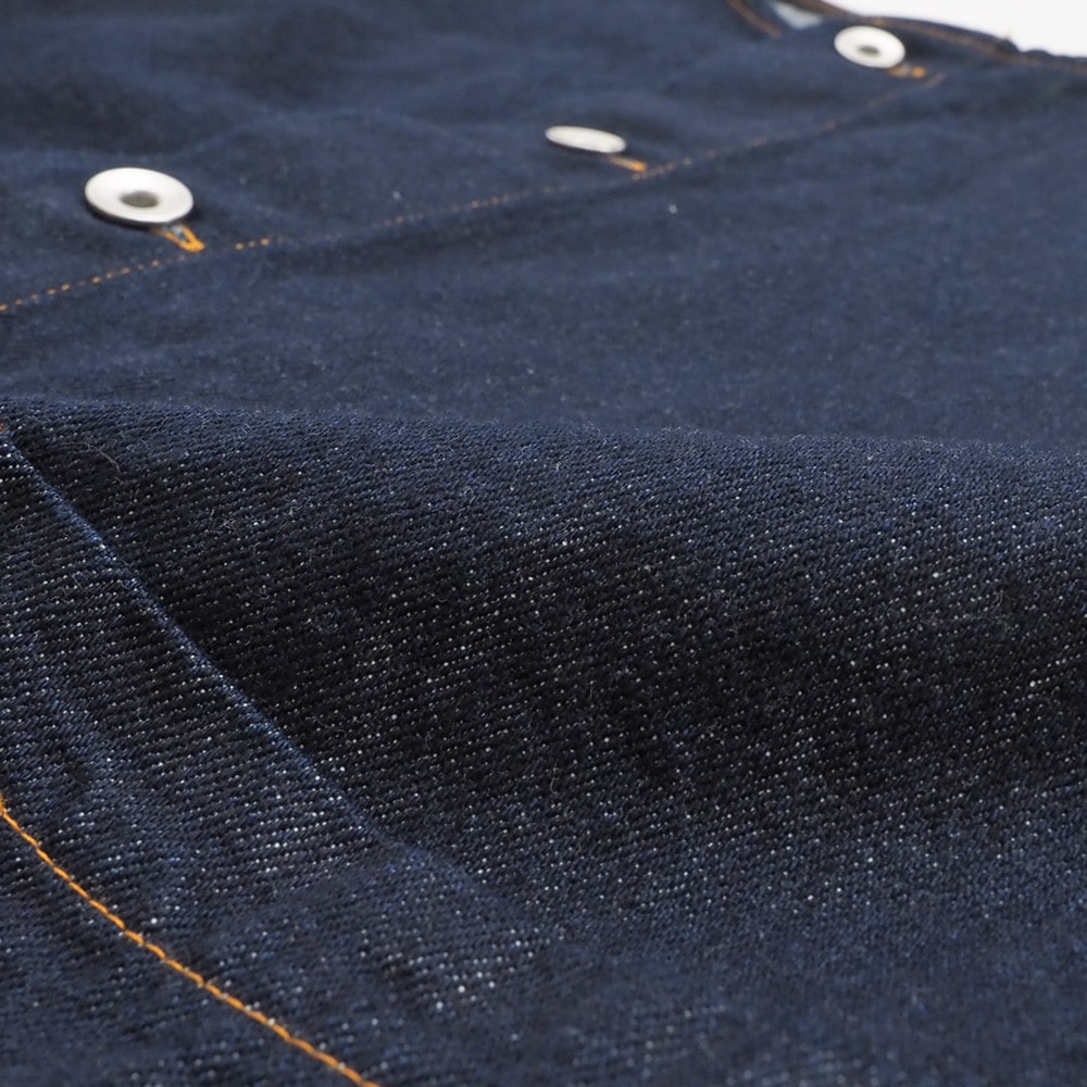 NARU(ナル) 12ozムラデニム ノーカラージャケット 666811 | 全商品