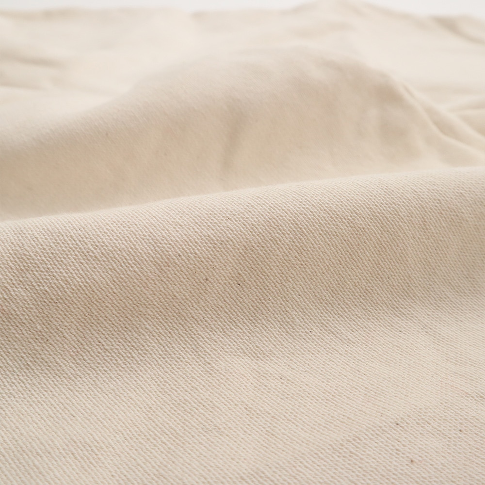 ムラデニム裏起毛 エッグパンツ パンツの素材のアップ