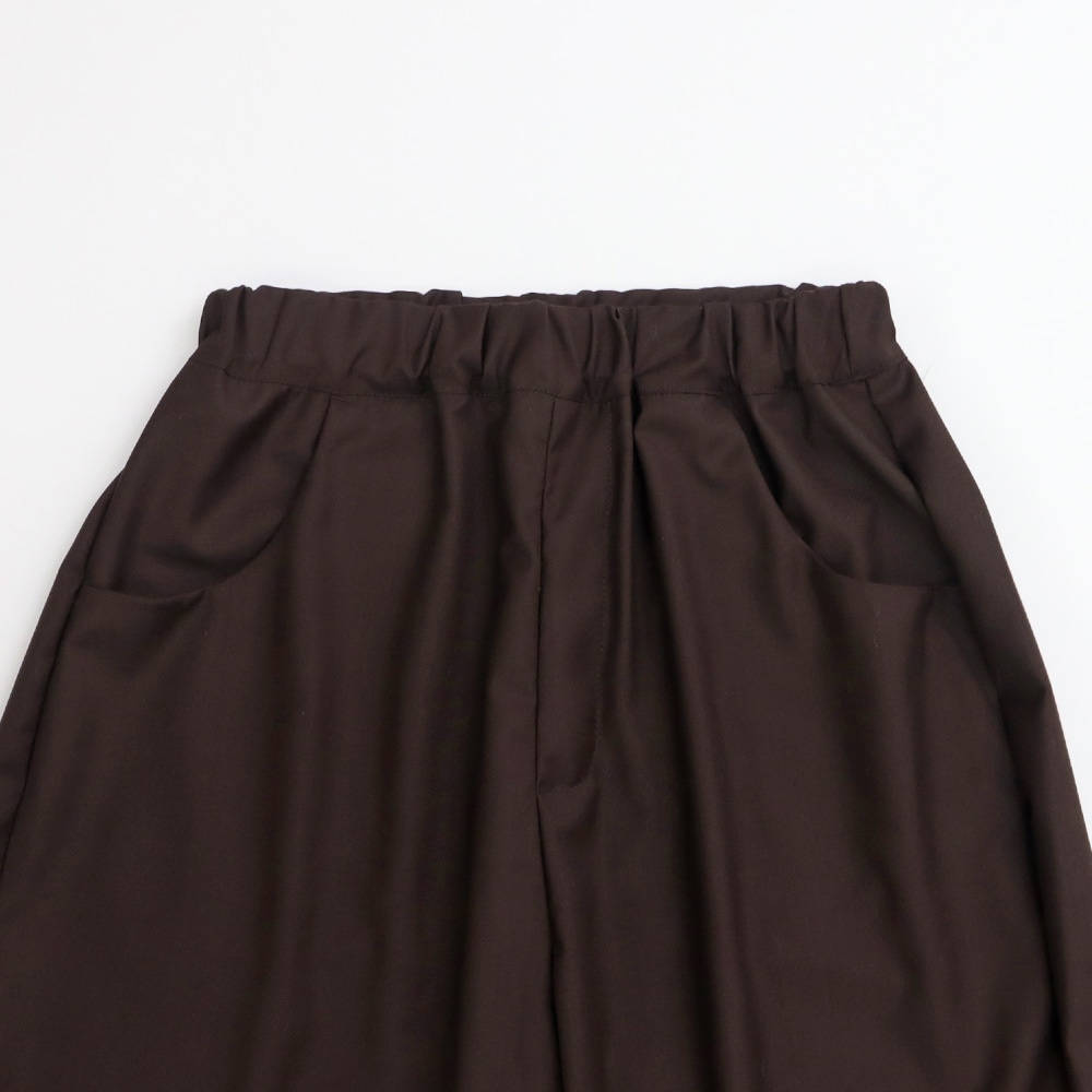 NARU(ナル) PL/RYクリアーツイル リラックスノッポパンツ 6689051