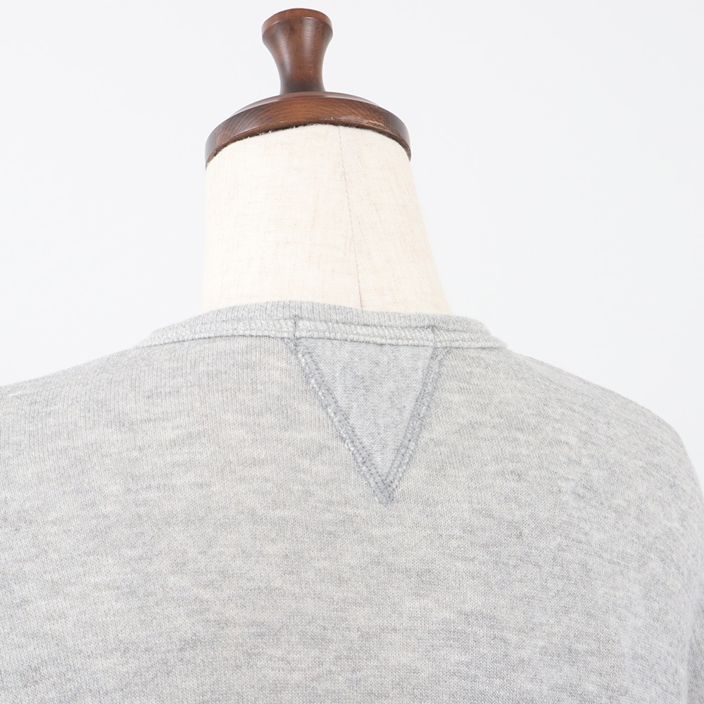 コットンレーヨン吊り裏毛 ラズベリーカーディガン　カーディガンの正面ディティール