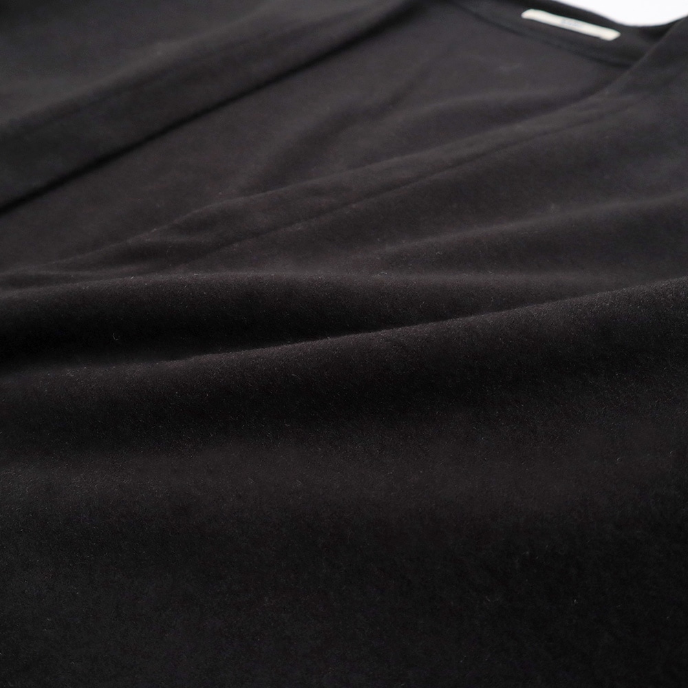 ブラッシュメルトンスムース ジャケット　ジャケットの素材のアップ