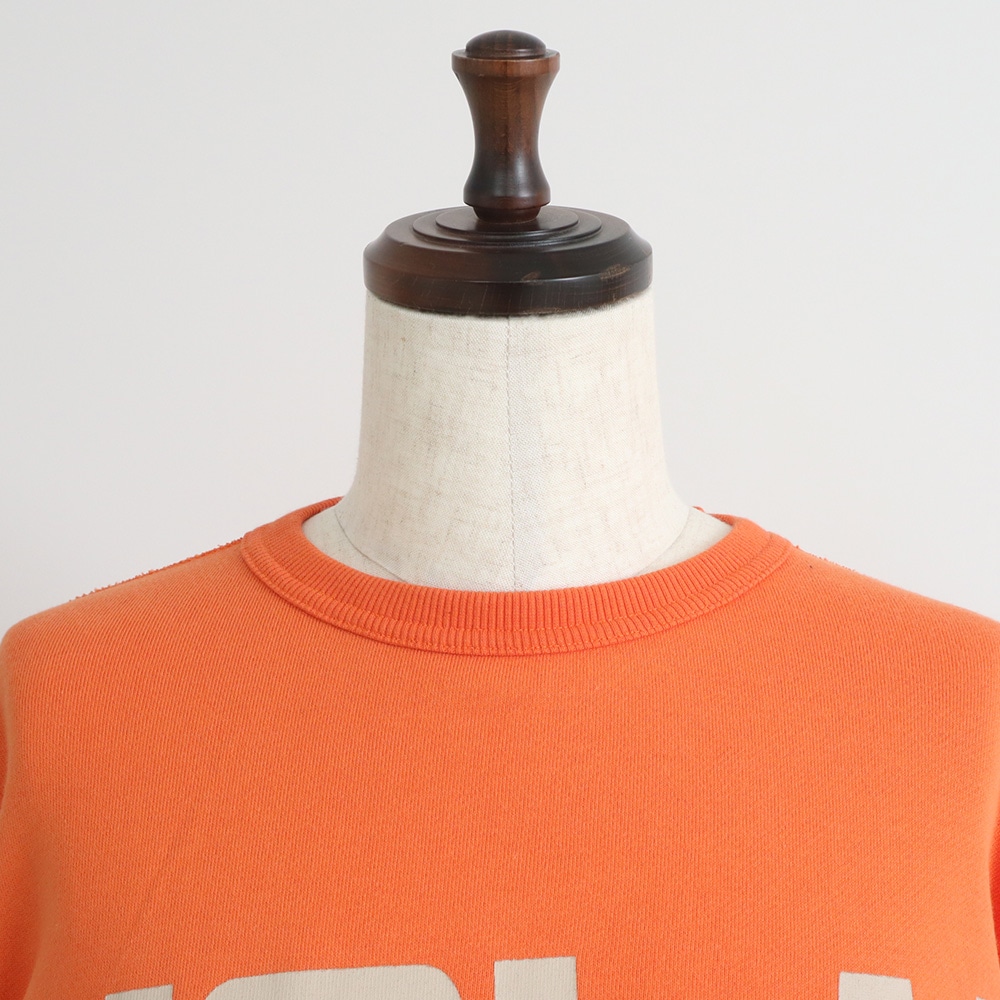 30/10セントラル裏毛 HOLA!プリントPO プルオーバーの正面ディティール