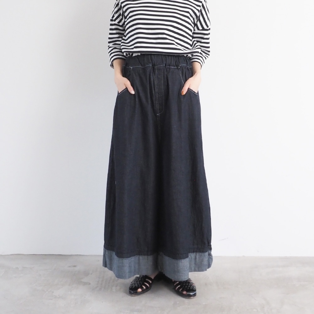 NARU(ナル) 8オンスムラデニム ノッポバギーパンツ 6708001 | 2026春夏