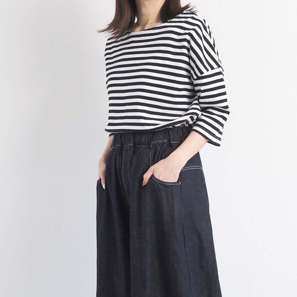 NARU(ナル) 8オンスムラデニム ノッポバギーパンツ 6708001 | BOTTOMS