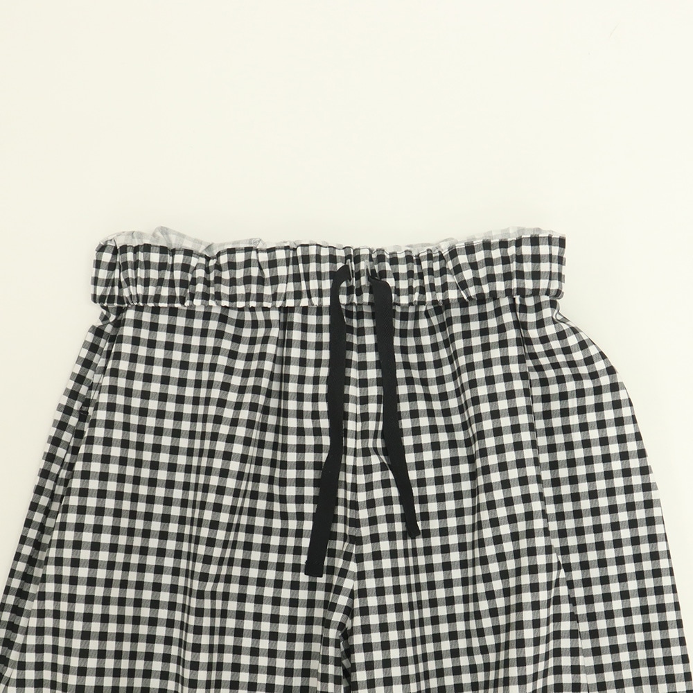 NARU(ナル) ブロードストライプ・チェック柄 ポップパンツ 6709051