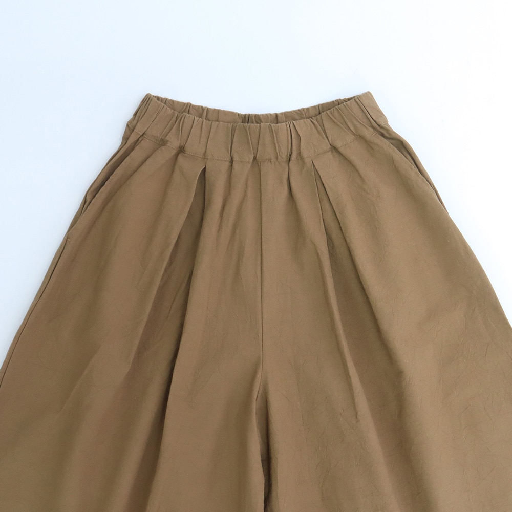 シーチングハンドワッシャー A型ペンギンパンツ　パンツの正面ディティール