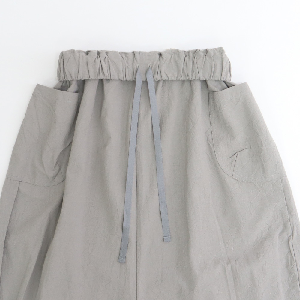 シーチングハンドワッシャー O型ペンギンパンツの正面ディティール