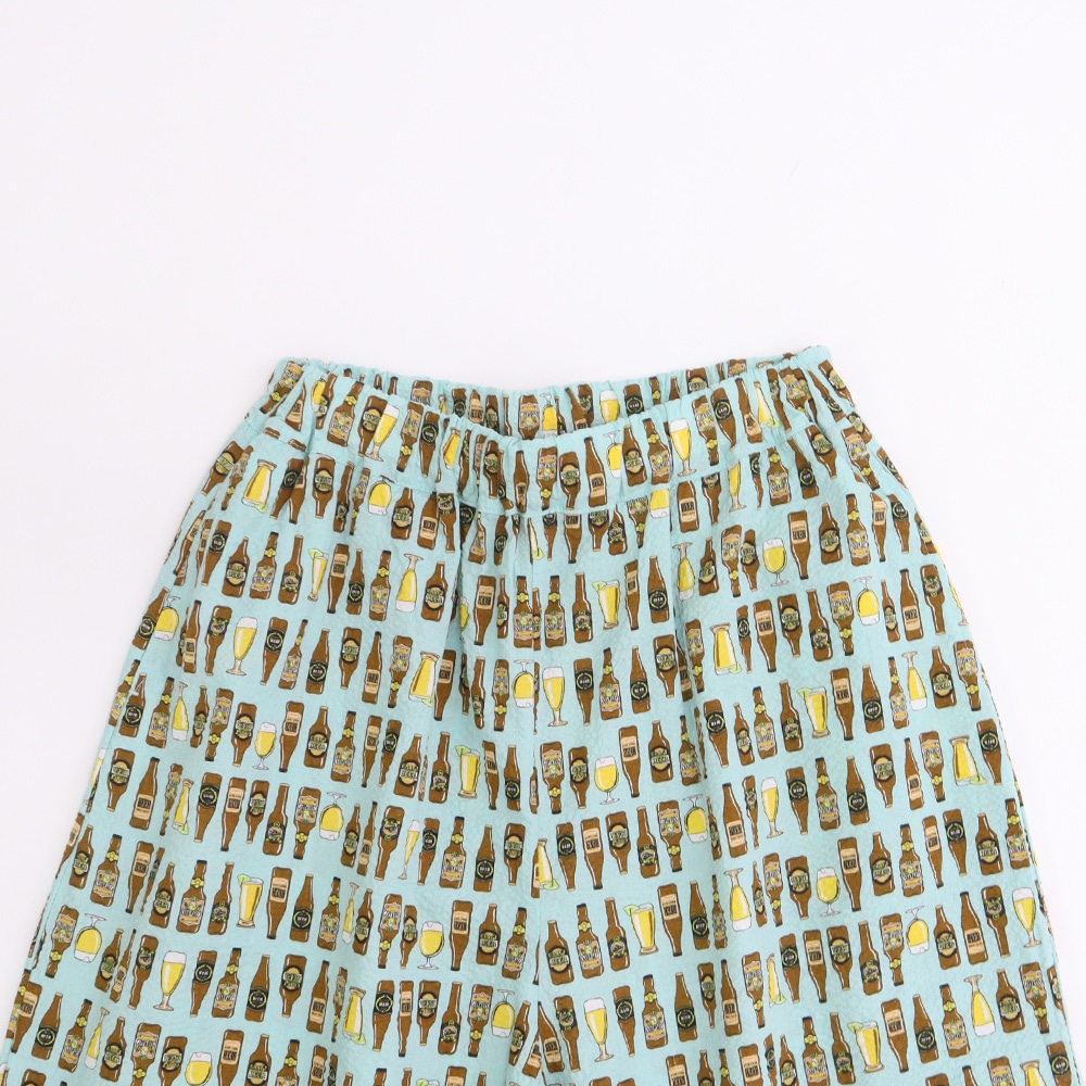 リップルクロスSUMMER HOP エッグパンツ　パンツの正面ディティール