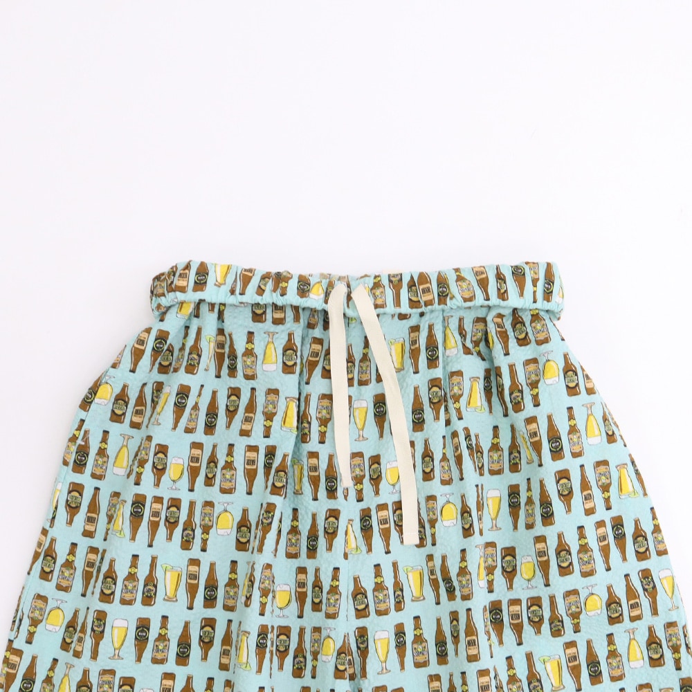リップルクロスSUMMER HOP エッグパンツ　パンツの正面ディティール