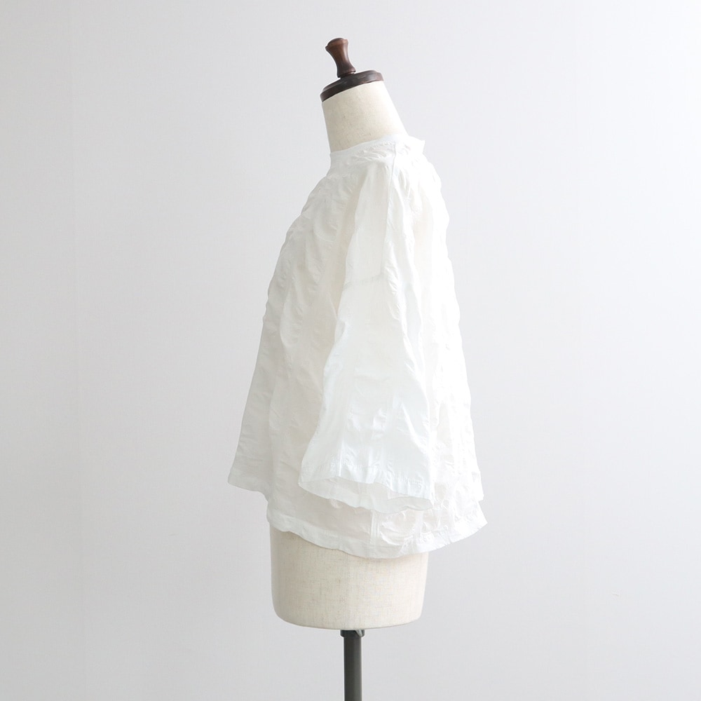 NARU(ナル) デザイン塩縮CHECK ワイドシャツ 672811 | TOPS | NARU