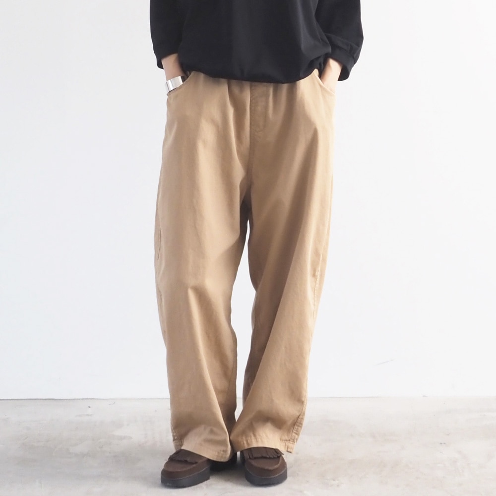 NARU(ナル) オックスストーンバイオ加工 ノッポパンツ 673821 | NEW