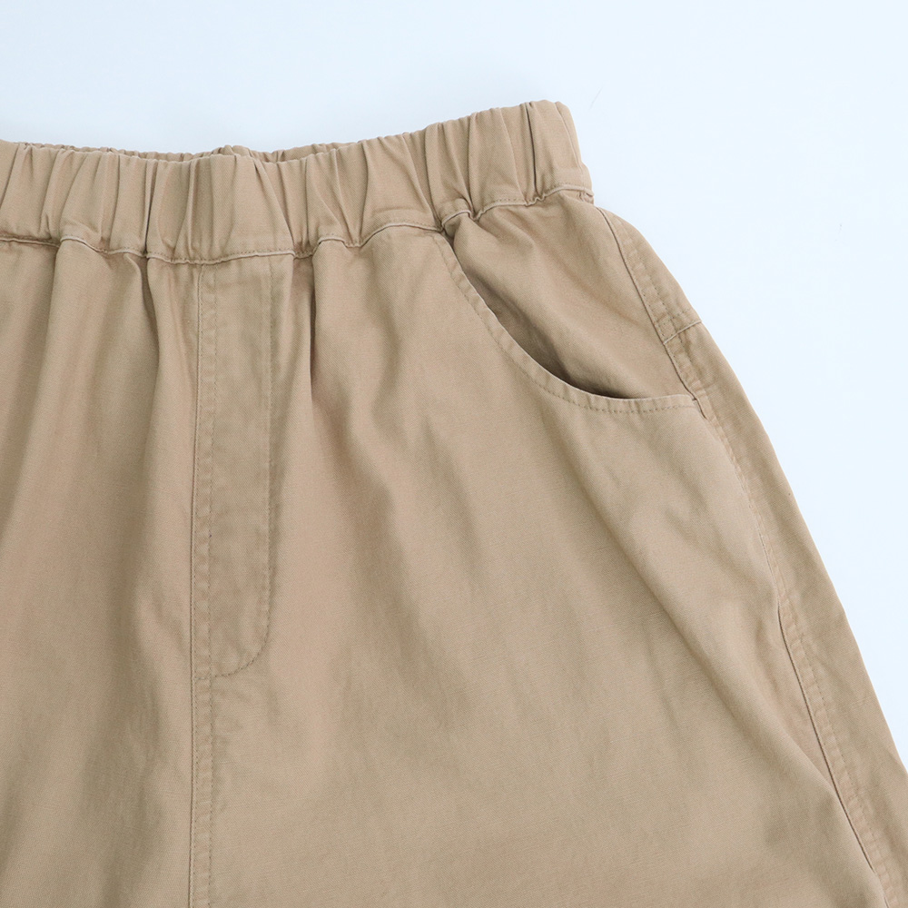 オックスストーンバイオ加工 ノッポパンツ　パンツの正面ディティール