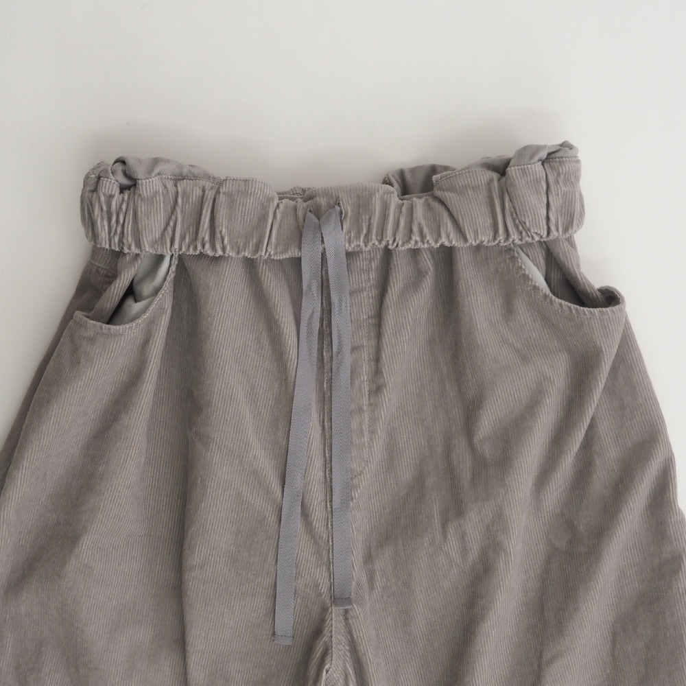 14Wコーデュロイ ノッポパンツ パンツの正面ディティール