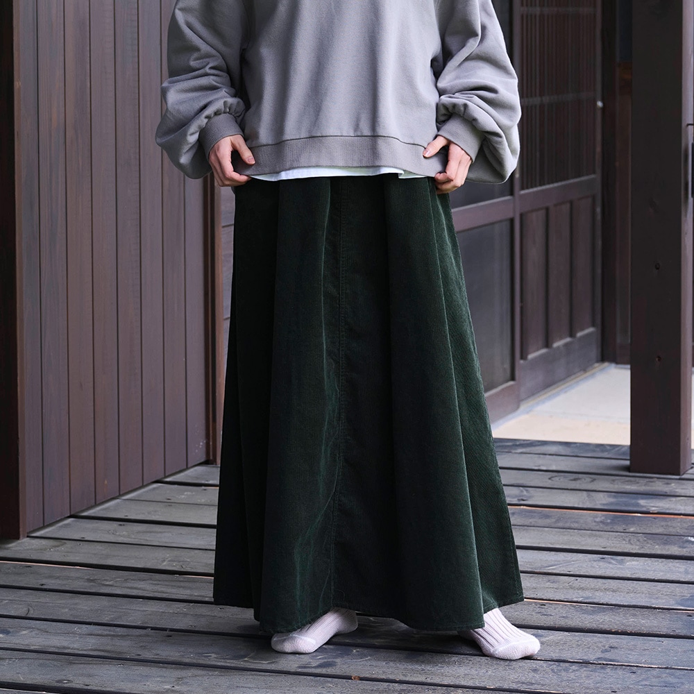 NARU(ナル) 14Wコーデュロイ ノッポスカート 673831 | BOTTOMS