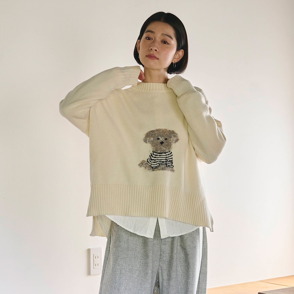 予約】NARU(ナル) エアーヤーンコットン ちょこんとプードルコモド
