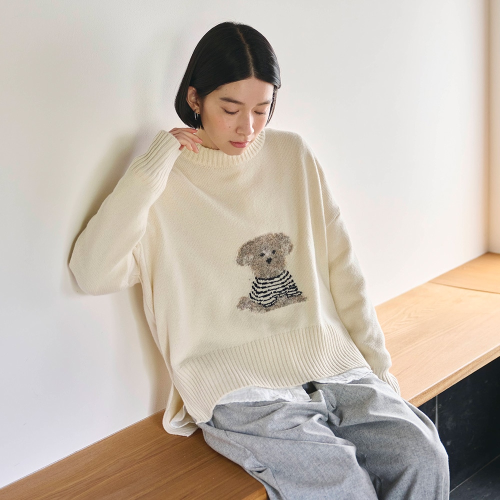 予約】NARU(ナル) エアーヤーンコットン ちょこんとプードルコモド