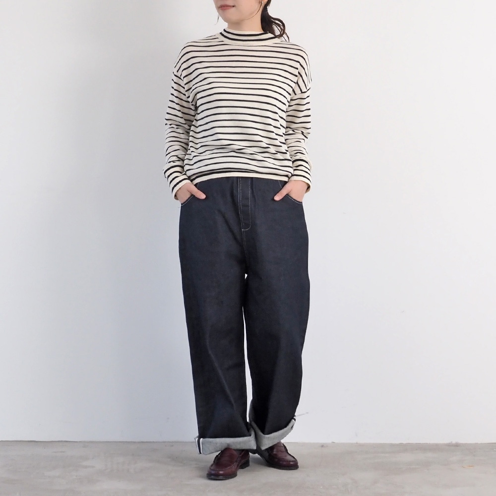 NARU(ナル) 13.5ozデニム ノッポセルヴィッチパンツ 674825 | NEW / RE