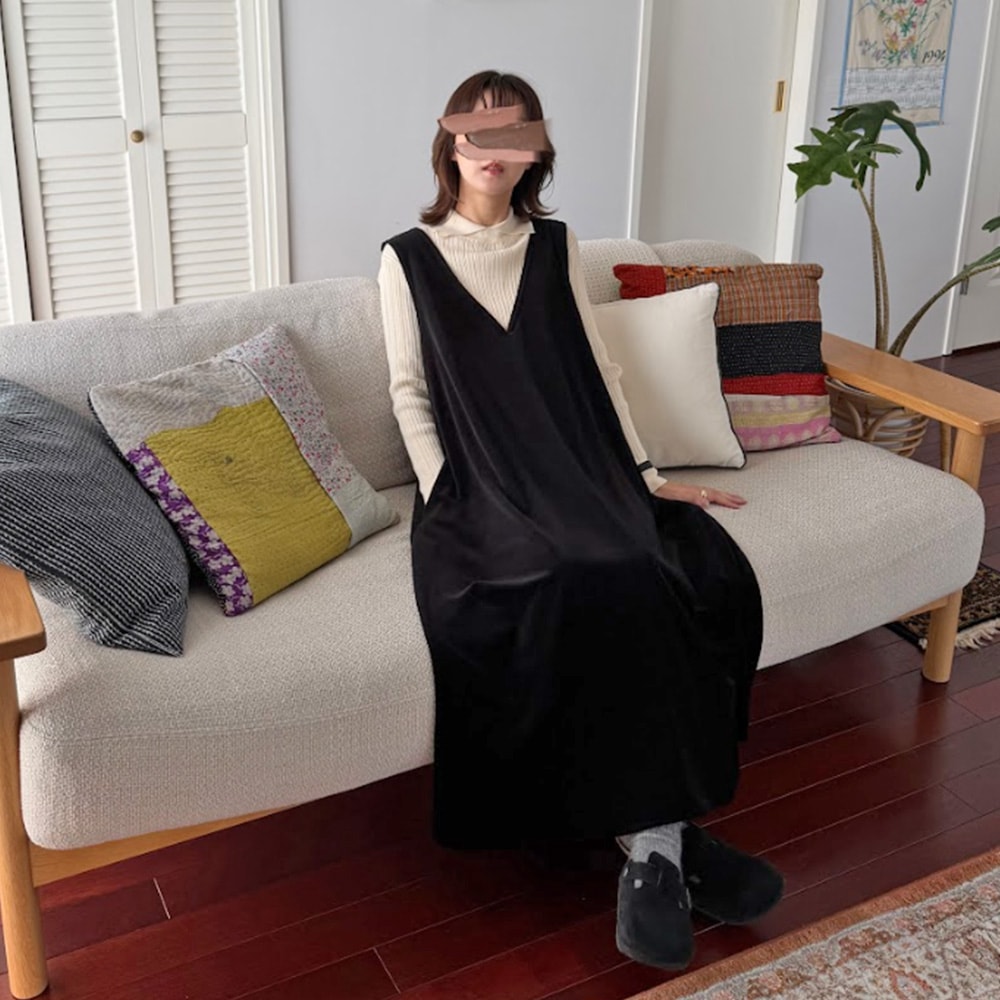 あさこ✕2 予約】【あさこさんコラボ】NARU(ナル) ランダムリブ シャツ