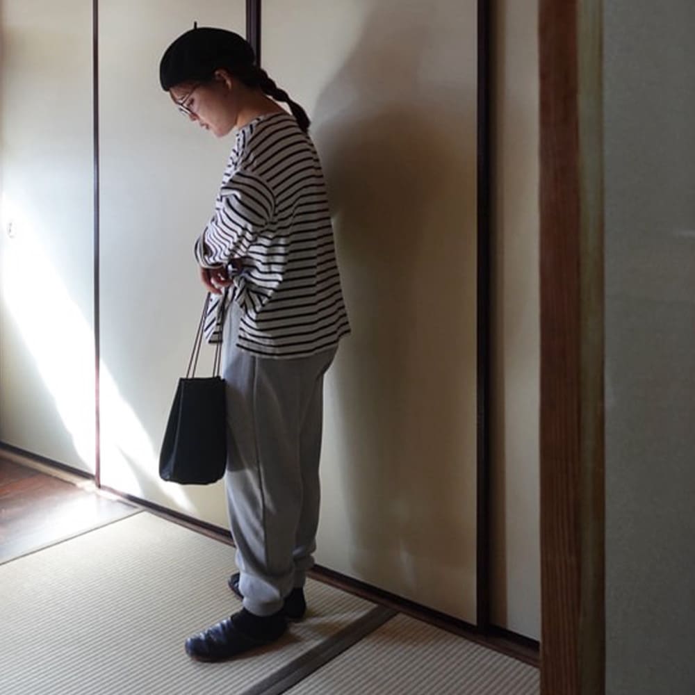 予約】【kawasakiさんコラボ】NARU(ナル) コットンニットパンツ