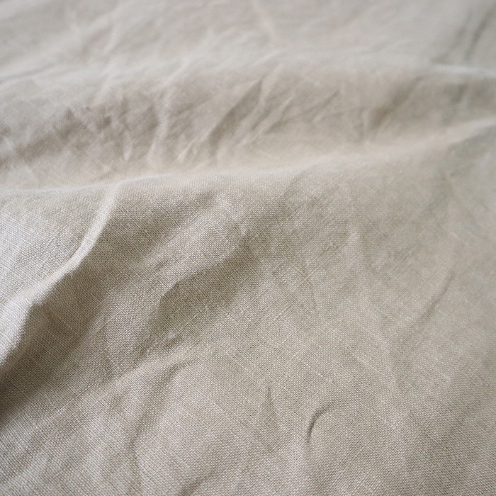 Naru ナル 40sフレンチリネンキャンバスワッシャー バイオウォッシュ加工 裾タックプルオーバー 全商品 Naru Online Store ナル オンラインストア