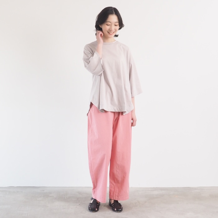 NARU(ナル) 20シーチングハンドワッシャーノッポパンツ 643855BE