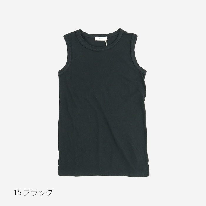 NARU(ナル) ムラ糸リサイクル天竺 ロングタンクトップ 648000