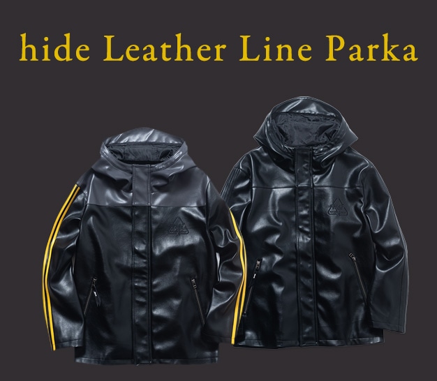 超特価】 glamb × hide Leather Line Parka/パーカー パーカー - www