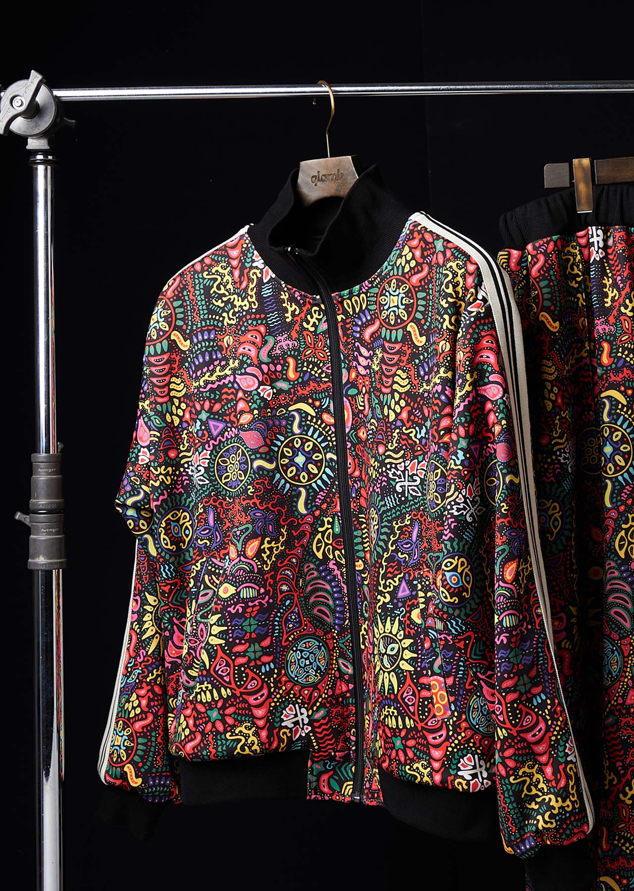 hide Paint Track Jacket