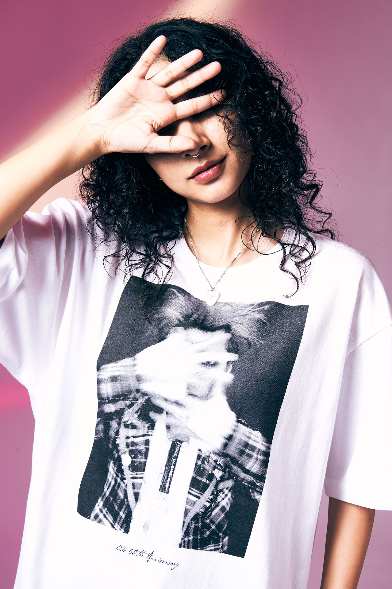 Check Suit hide T-Shirt