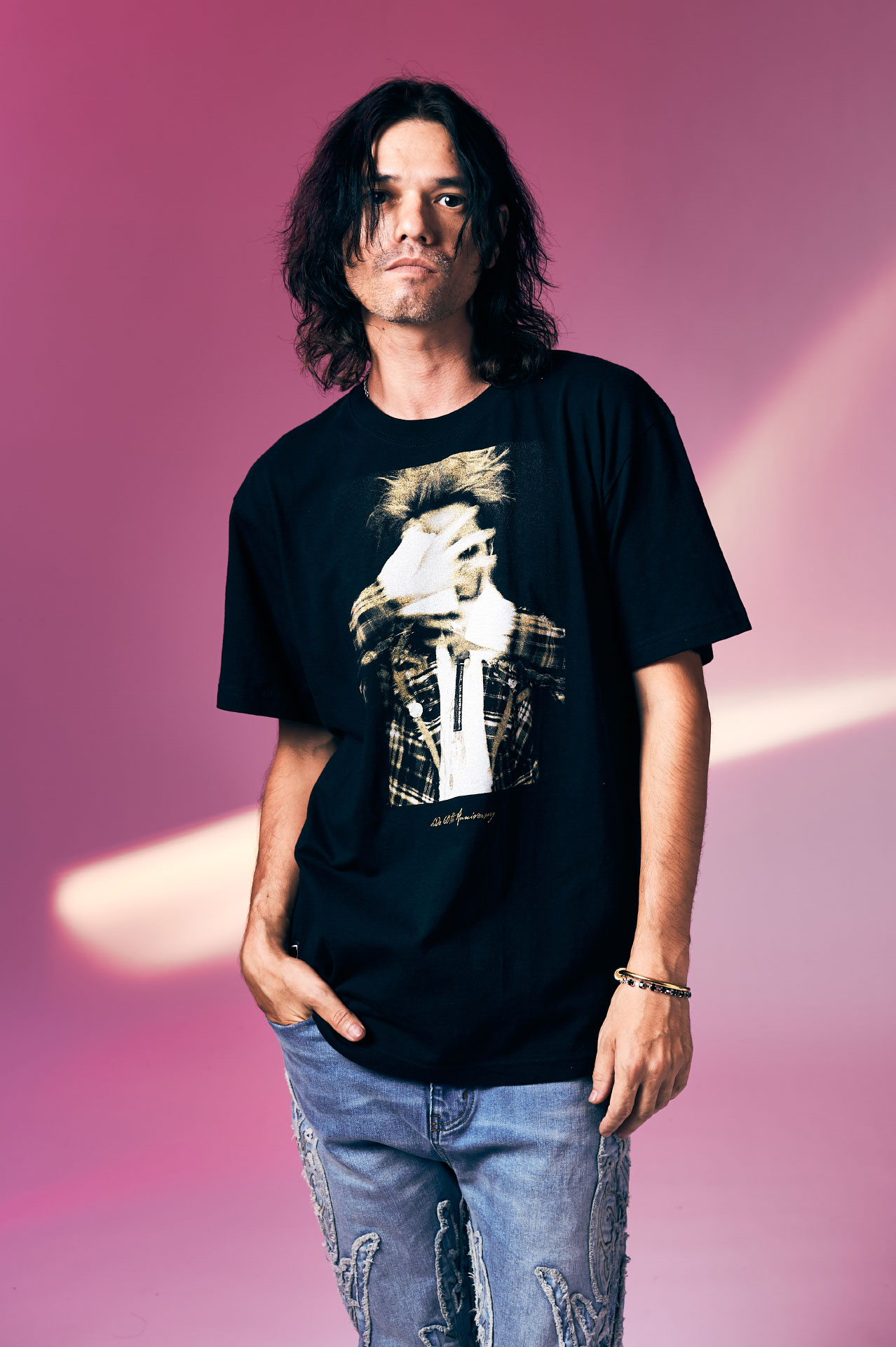 Check Suit hide T-Shirt