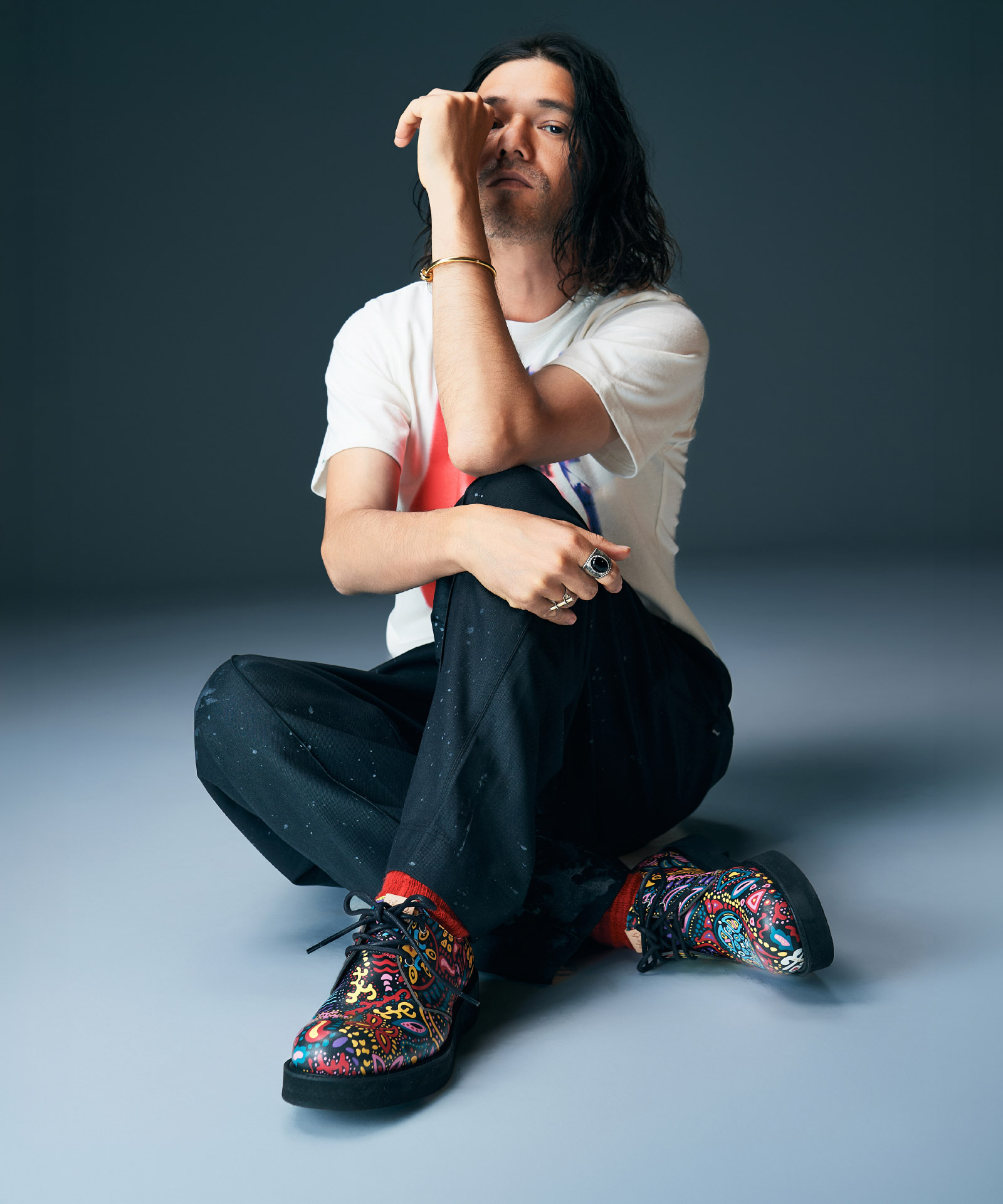 hide Lamb Leather Line Parka