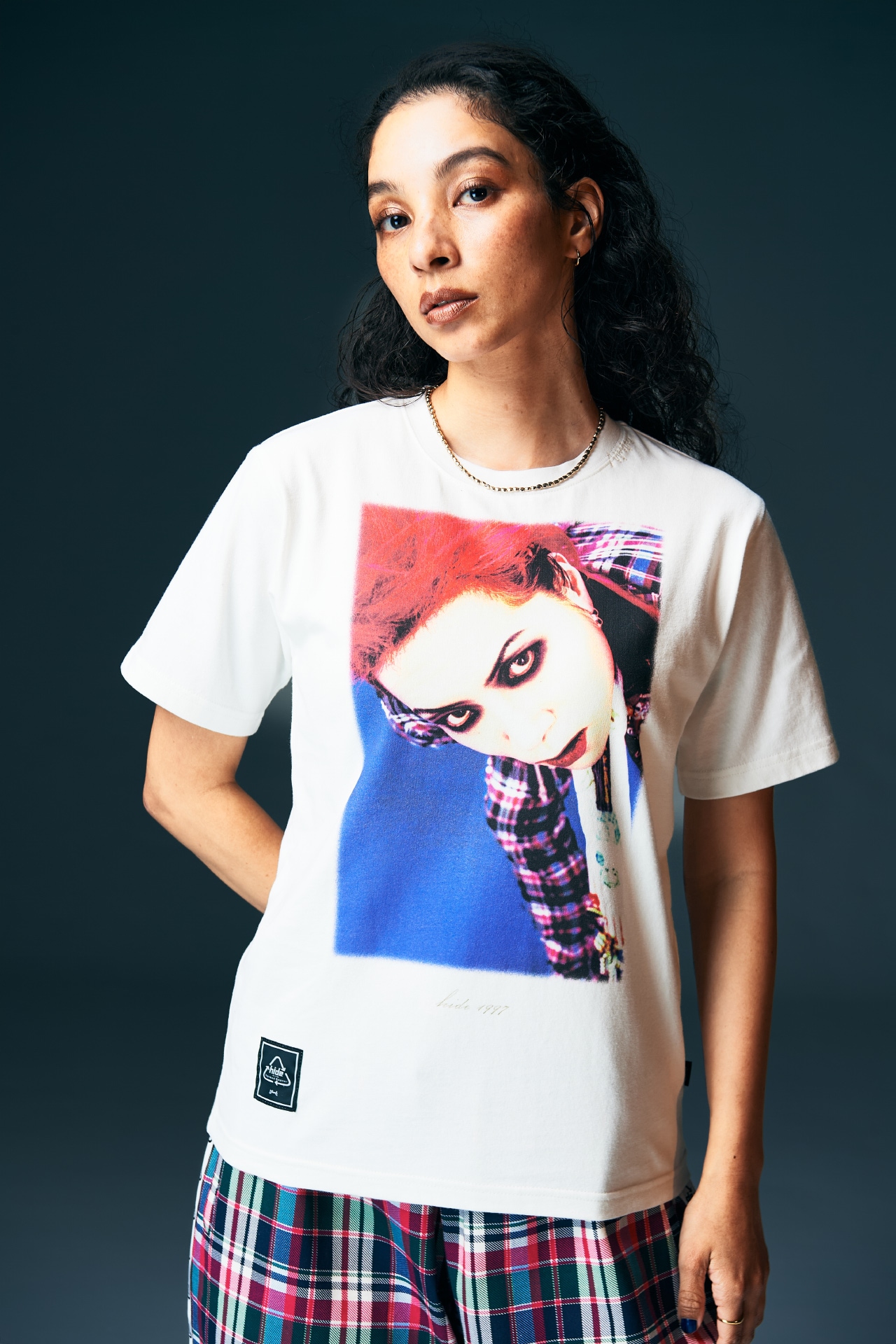 hide Check Suit T-Shirt