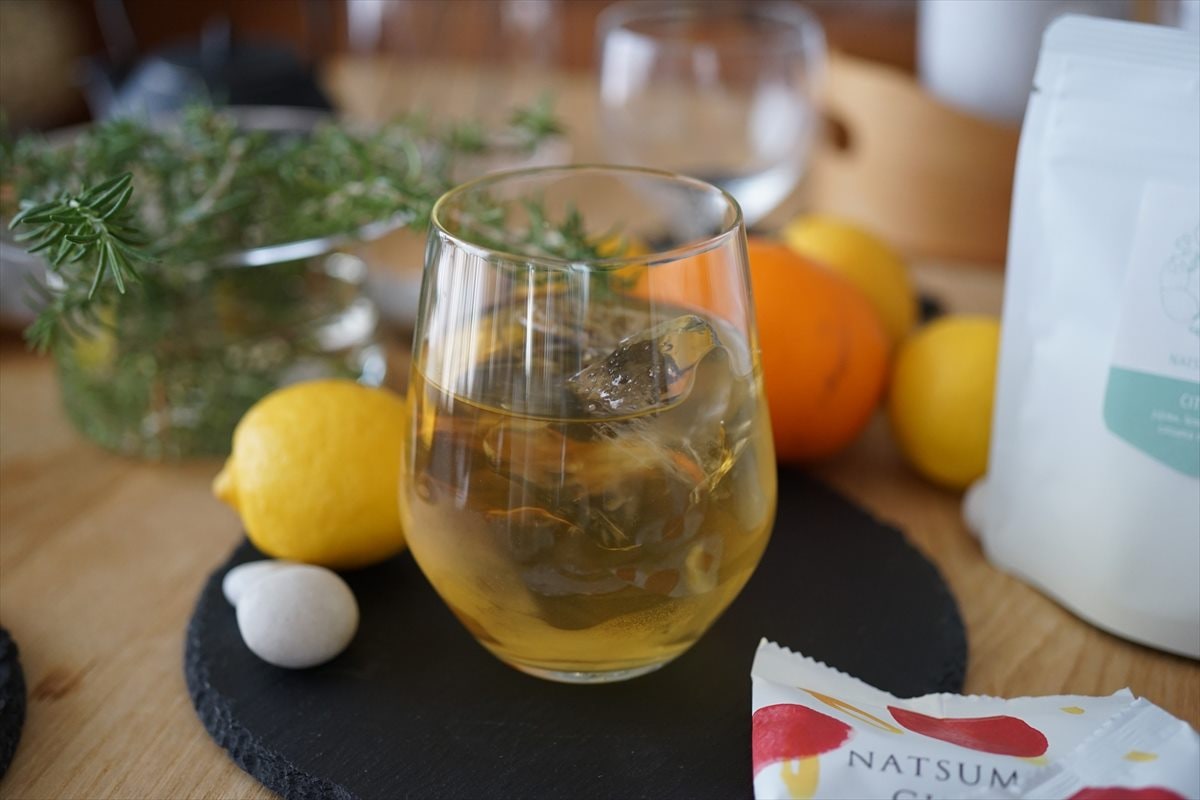 季節限定　なつめのお茶「シトラス」　10個入り　みかん　なつめ　レモン　いよかん