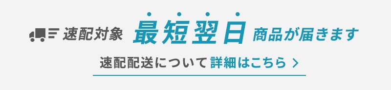 最短翌日商品が届きます 詳細はこちら