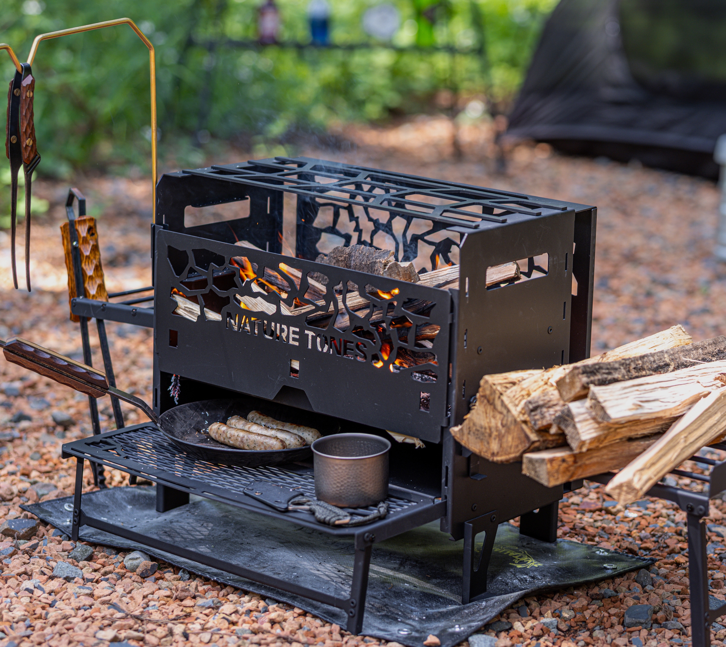 美品NATURE TONES THE TRIDENT RACKフルセット＋おまけ NATURE TONES（ネイチャートーンズ）THE TRIDENT RACK - hinata