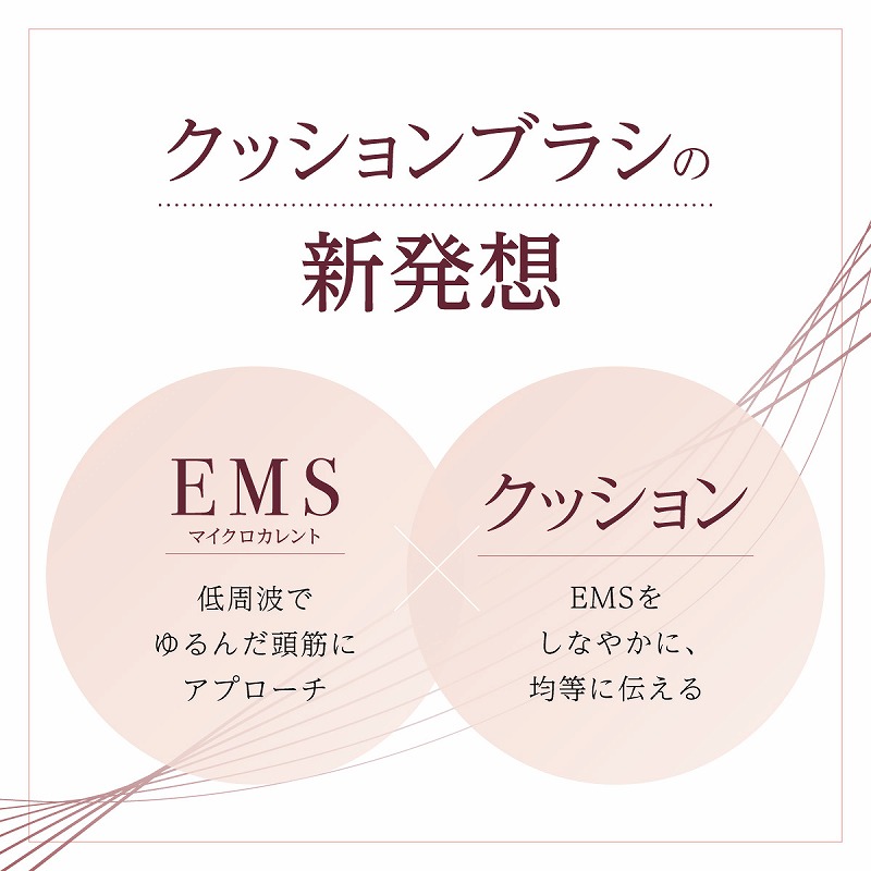 WAVEWAVE ウェイブウェイブ EMS Brush Air  ブラシ クッションブラシ EMS 頭皮ケア リフトケア 美容ケア スタイリング ツヤ リラックス ギフト  