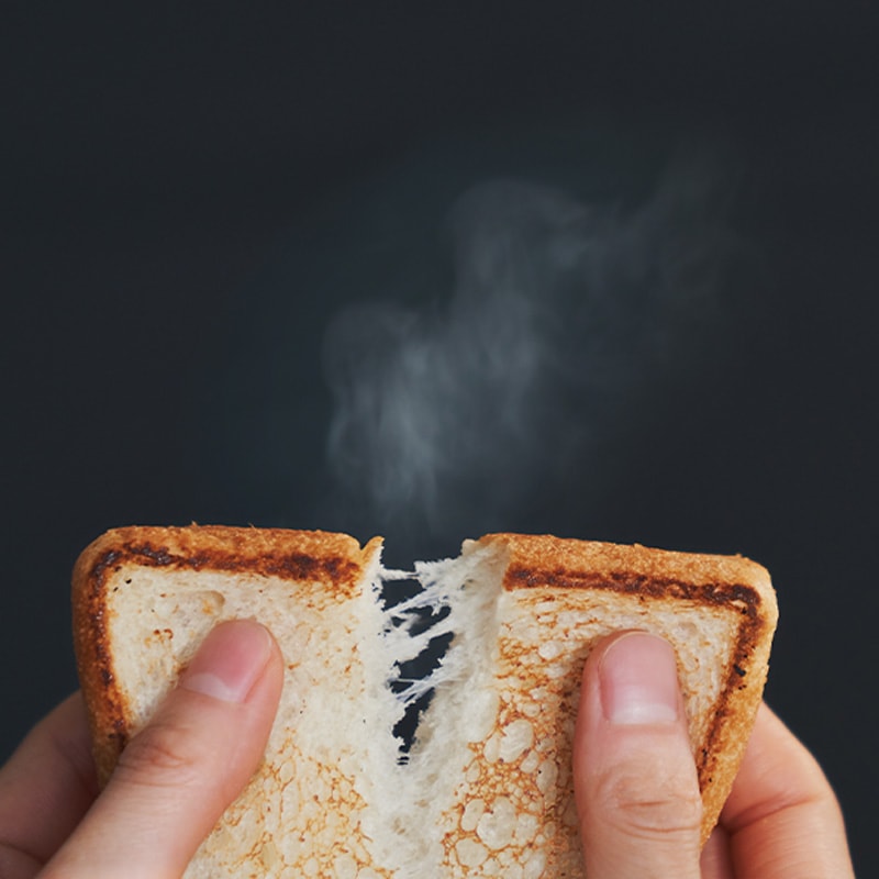 あやせものづくり研究会 炭火焼トースタープレート Sumi Toaster Lサイズ  トーストプレート スミトースター 日本製 トースト フライパン ガスコンロ キャンプ  