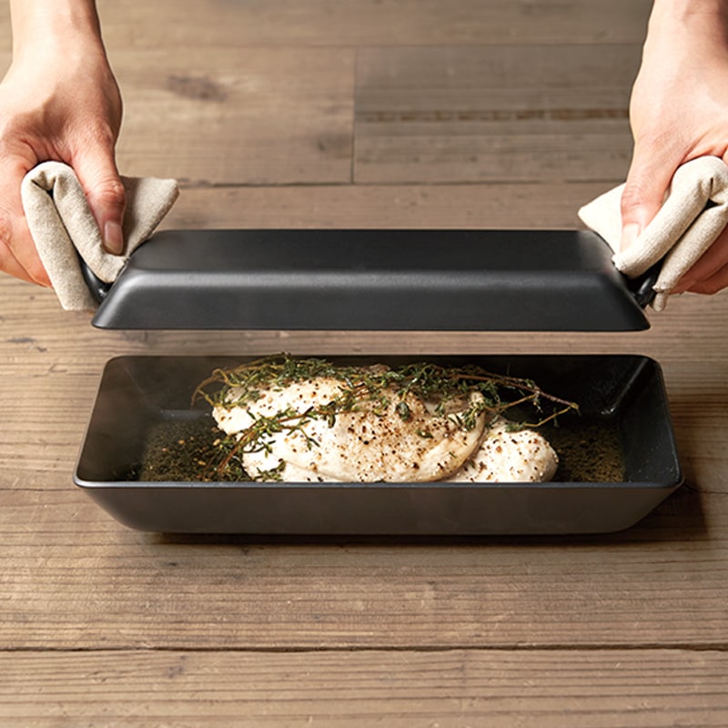 あやせものづくり研究会 錆びにくい鉄グリルプレート フタ付き Tetsu Grill IH ガス 日本製 鉄製 フライパン 鉄鍋 調理器具