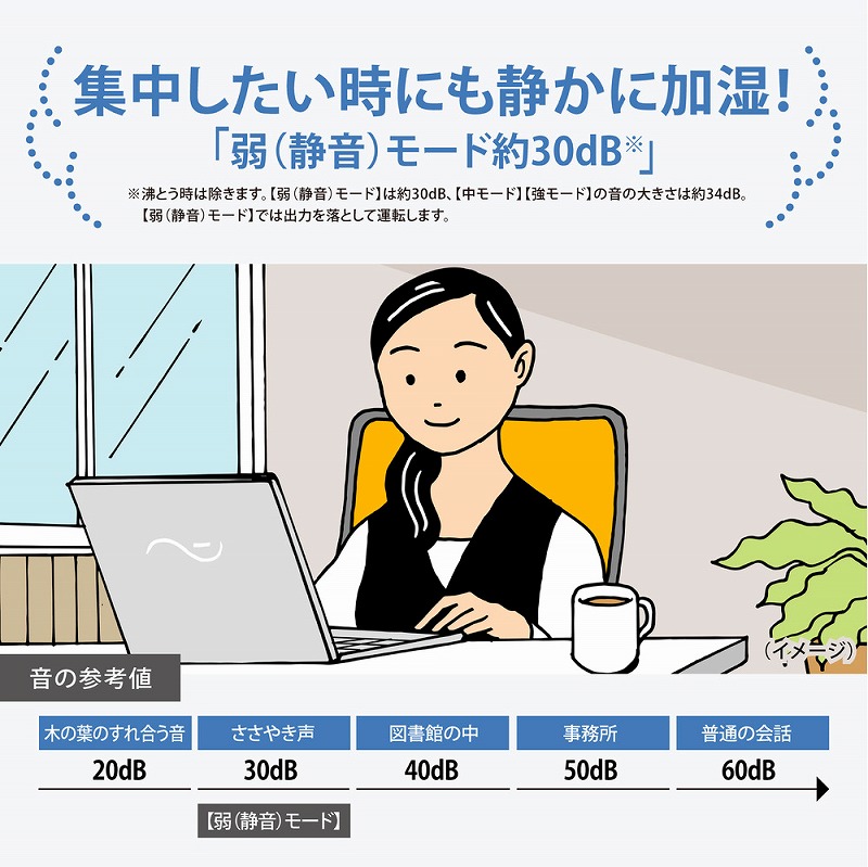 象印 ZOJIRUSHI スチーム加湿器  象印 加湿器 ポット型 EE-TA60 ハイパワー 4L 大容量 上部給水 広口容器 おしゃれ おすすめ お手入れ簡単 フィルター不要 省エネ 17畳 子供部屋 寝室 タイマー 静音 スチーム式  