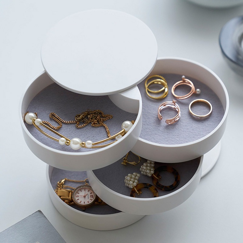 tower タワー アクセサリートレー 4段  ジュエリー アクセサリー 収納 トレイ ジュエリーボックス おしゃれ シンプル コンパクト 鍵 腕時計  
