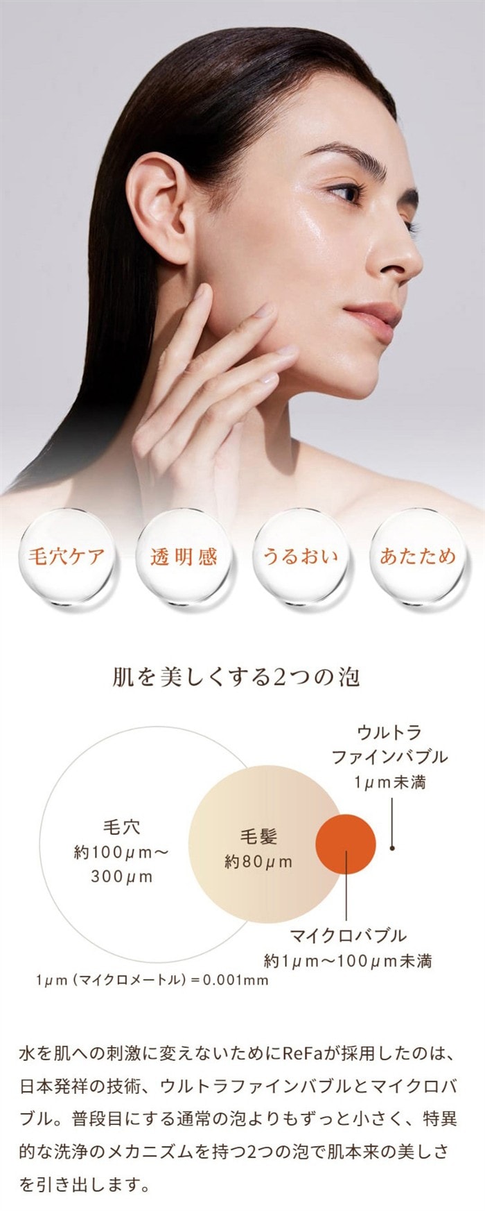 ReFa リファ ファインバブル U シャワーヘッド 美肌 美容効果 正規品 美容家電 毛穴 頭皮汚れ 泡 シルキーバス 節水 節約 ReFa リファ